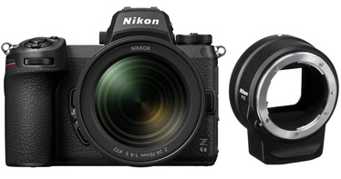 Sisteminis fotoaparatas Nikon Z 6 II + Nikkor Z 24-70mm F/4 S + FTZ Mount adapter