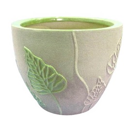 TDS Ceramic Indoor Plant Pot IP10-165 22x18cm