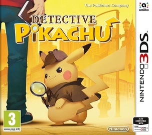 DS, 3DS игра Nintendo Detective Pikachu