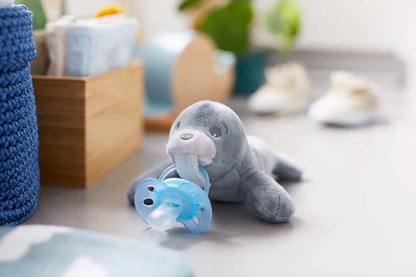 Knupītis Philips Avent Ultra Soft Pacifier Ultra Soft Pacifier, 0 mēn.