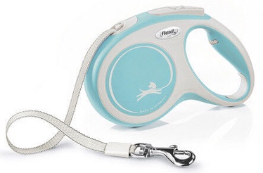 Automātiskā pavada Flexi New Comfort, zila, 5 m