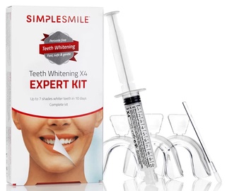 Rinkinys Beconfident Simplesmile Teeth Whitening X4 Expert Kit, 10 ml