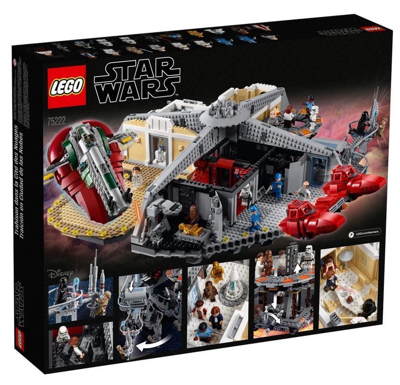 Konstruktor LEGO® Star Wars Betrayal At Cloud City 75222 75222, 2812 tk