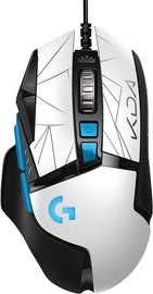 Datorpele Logitech G502 K/DA, balta