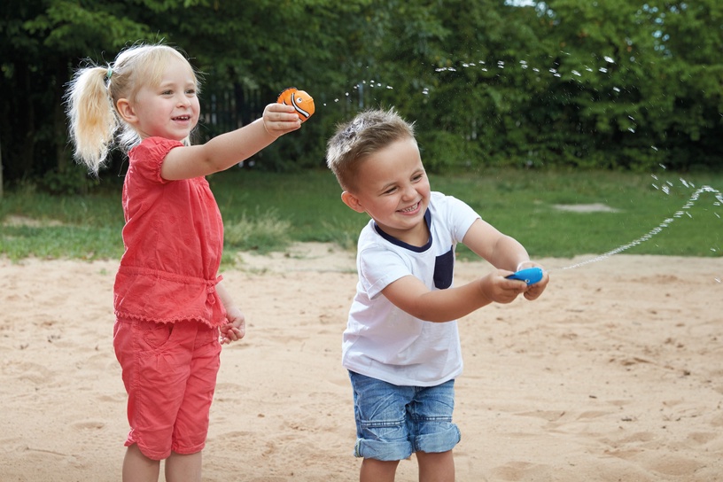 Basseini mänguvahend Lena Fish & Fun 65521, mitmevärviline, 18 tk