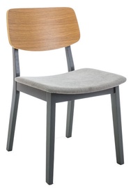 Стул для столовой Signal Meble Benito Graphite/Oak