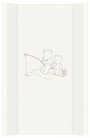 Ceba Baby Hard Changing Mat Short Papa Bear White