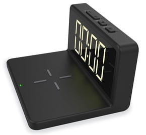 Настенные и интерьерные часы Platinet Alarm Clock with Wireless Charger