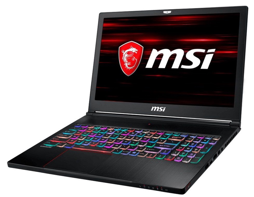 Ноутбук MSI GS GS63VR 7RG-050PL Stealth Pro, Intel® Core™ i7-7700HQ Processor (6 MB Cache, 2.8 GHz), 16 GB, 1256 GB, 15.6 ″, Nvidia GeForce GTX 1070, черный