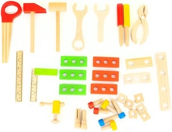 EcoToys Wooden Toolbox Workshop Set XXL