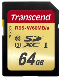 Transcend 64GB SDXC UHS-I U3 Class 10