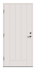 Дверь Viljandi Cello 02, левосторонняя, белый, 209 x 99 x 6.2 см