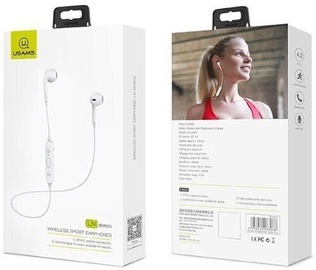 Ausinės Usams LN Bluetooth Sport White, belaidės