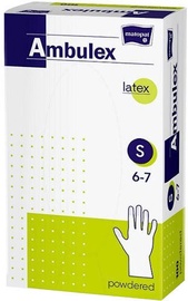 Перчатки Matopat Ambulex Latex 100 шт, одноразовые, с пудрой