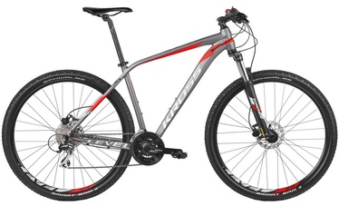 Kross Level 2.0 L 29" Graphite Red Silver Matte 19