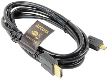 Juhe Accura ACC2110 HDMI male, Micro HDMI male, 1.8 m