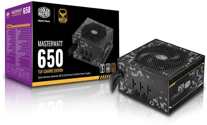 Блок питания Cooler Master MPX-6501-AMAAB-EF 650 Вт, 12 см