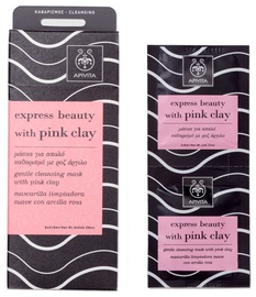 Apivita Express Cleansing Mask Pink Clay 2 x 8ml