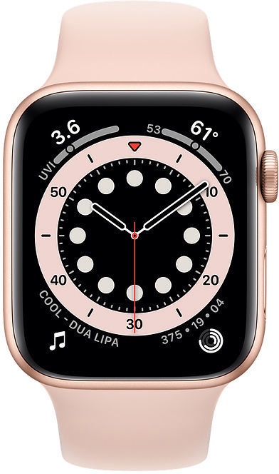 Išmanusis laikrodis Apple Watch Series 6 GPS 44mm, rožinė