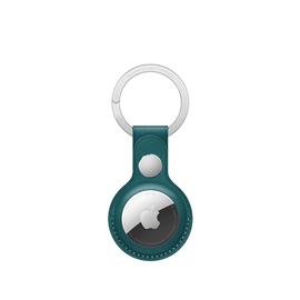 AirTag piekariņš Apple Leather Key Ring - Forest Green, zaļa