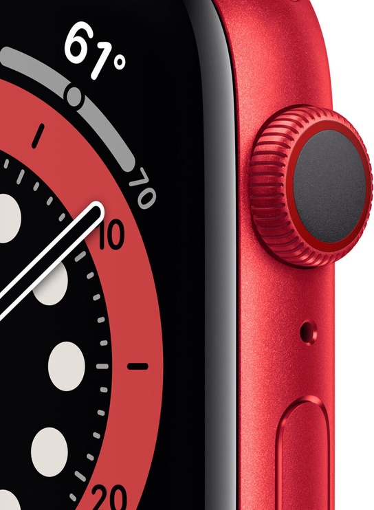 Умные часы Apple Watch 6 GPS + Cellular 44mm, красный