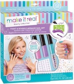 Набор для ухода за ногтями Make It Real Paint & Sparkle