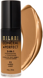 Tonuojantis kremas Milani Conceal + Perfect 11 Amber, 30 ml