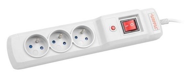 ARMAC Surge Protector 3 Outlet White 4.5m