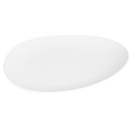 Šķīvis Secret de Gourmet Galet white, 28 cm x 24.5 cm, balta