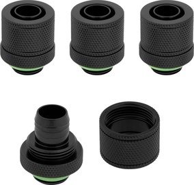 Corsair Hydro X Series XF Compression 10/13mm ID/OD Fitting Four Pack Black