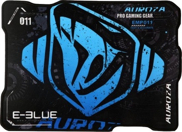 Hiirematt E-Blue Auroza M, 26.5 cm x 36.5 cm x 0.3 cm, sinine/must