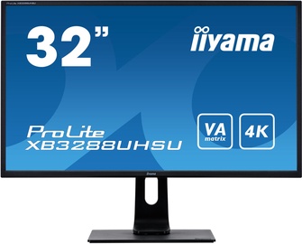 Монитор Iiyama ProLite XB3288UHSU-B1, 31.5″, 3 ms
