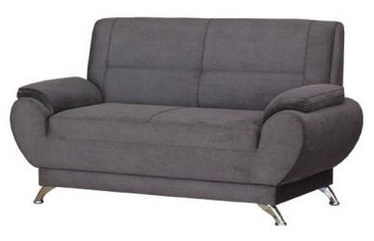 Bodzio Livonia Sofa Velor Dark Gray