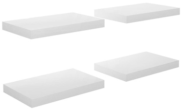 Настенная полка VLX High Gloss 323744, белый, 40 см x 23 см x 3.8 см