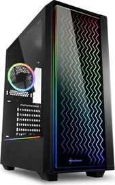 Kompiuterio korpusas Sharkoon RGB LIT 200, juoda