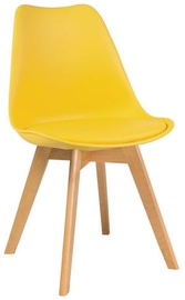 Стул для столовой Signal Meble Kris Beech Yellow, 1 шт.