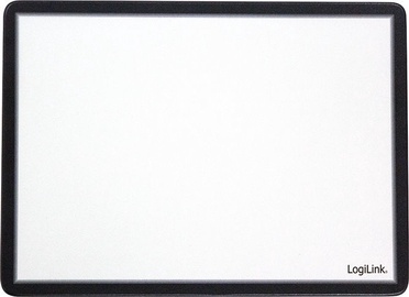 Peles paliktnis Logilink, 195 mm x 235 mm x 1.5 mm, balta/melna