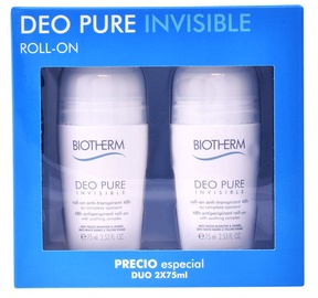 Biotherm Deo Pure Invisible Deo Roll On Duo 2 x 75ml