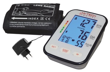Hi-Tech Medical Arm Blood Pressure Gauge KTA-K6 Comfort + Charger