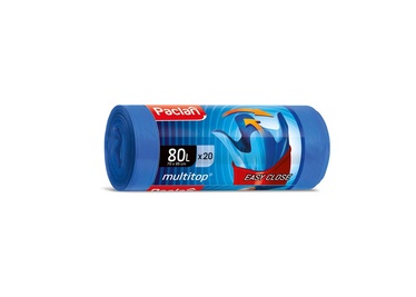 Pacalan Multitop Waste Bags 80l 20 pcs Blue