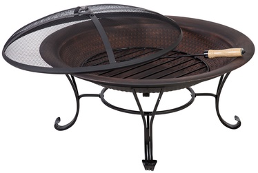 Home4you Heat Grid Fireplace With Lid H45cm