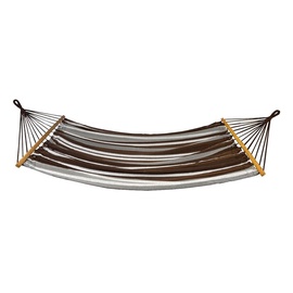 Šūpuļtīkls Royokamp Hanging Standard, brūna/balta, 200 cm