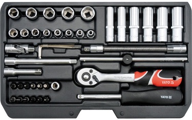 Yato YT-14481 Tool Set 1/4'' 42pcs