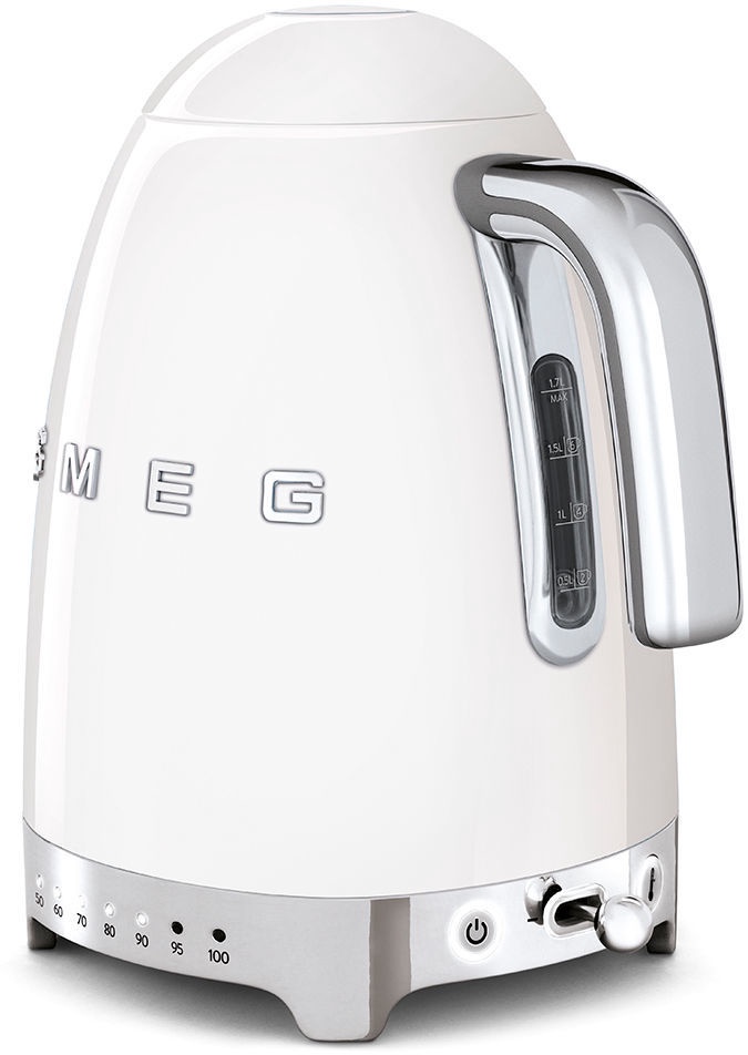 Elektriline veekeetja Smeg KLF04WHEU, 1.7 l, valge
