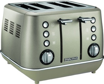Morphy Richards Evoke Special Edition 4 Slice Toaster Platinum 240103