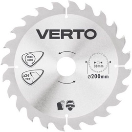 Verto Circular Saw Blade 200x30mm 24T