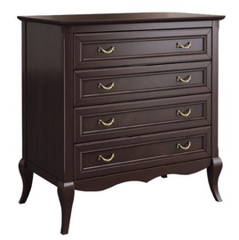 Mebin Victoria 4SZ Chest Of Drawers 95x54x97cm Wenge