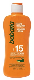 Babaria Aloe Vera Sunscreen Lotion SPF15 200ml