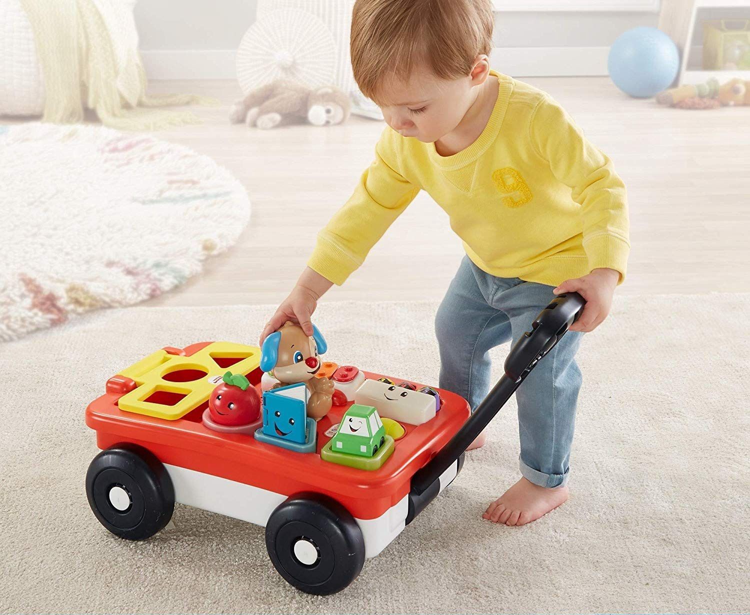 fisher price pull wagon