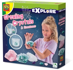 SES Creative Growing Crystals And Gemstones